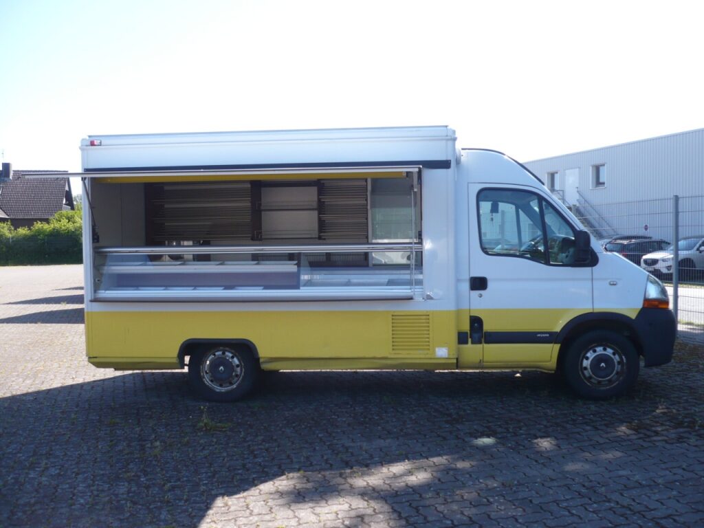 Backwaren Verkaufsmobil für Touren- und Wochenmarktverkauf.