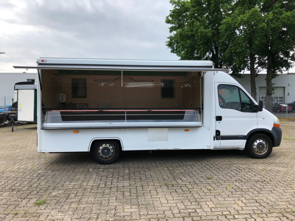 Verkaufsmobil für Touren und Märkte, Fahrzeug komplett überarbeitet und gewartet.