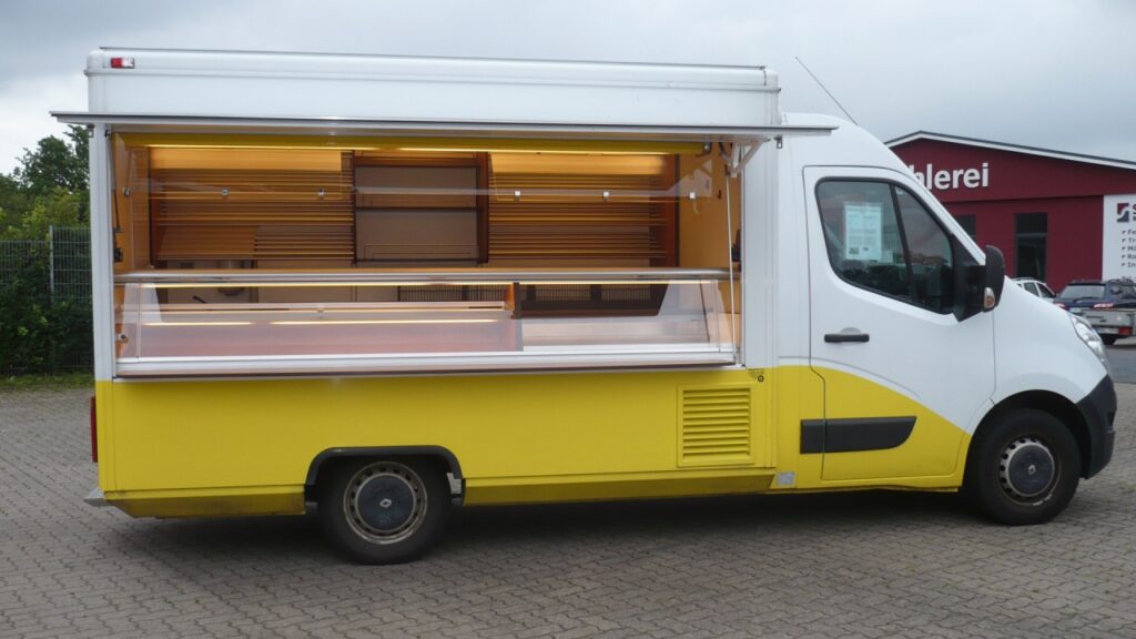 Backwaren-Verkaufsmobil für den Tourenverkauf von Haus zu Haus.-Guter Zustand.