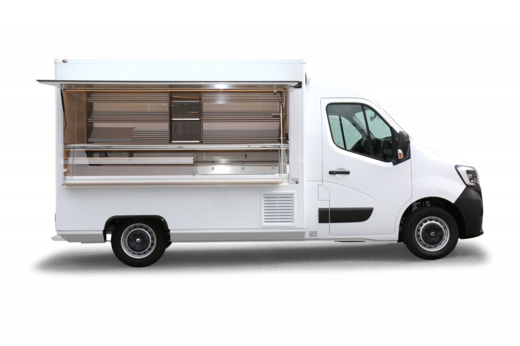 Lithium-Ionen-Antriebsbatterie, Warmluftheizung, LED-Lichtband mit hoher Lichtleistung