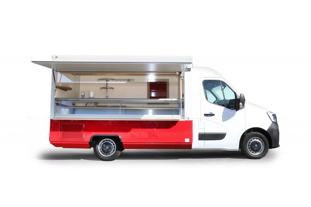 elektronische Klappenöffnung, Kühlanlage mit einer 25° Kühlung, Lithium-Ionen-Antriebsbatterie, Warmluftheizung