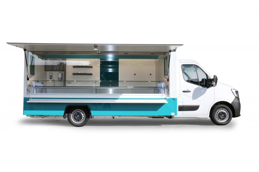 BÄRO CX-Strahler, Trend Dekore, Kühlanlage für 25°C Umgebungstemperatur, eingelassenes Glasschriftfeld